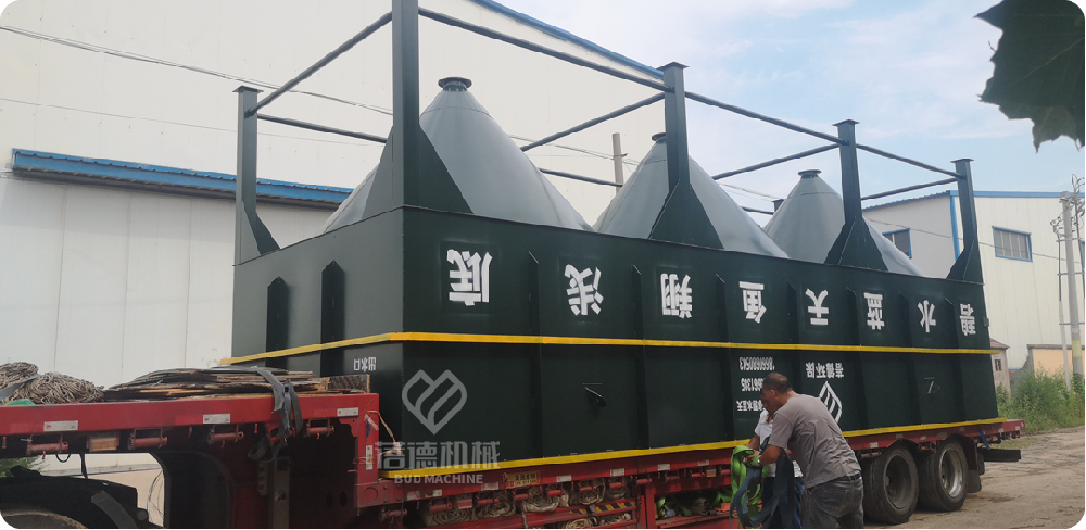 河北张家口洗沙场新型平流式沉淀池发货